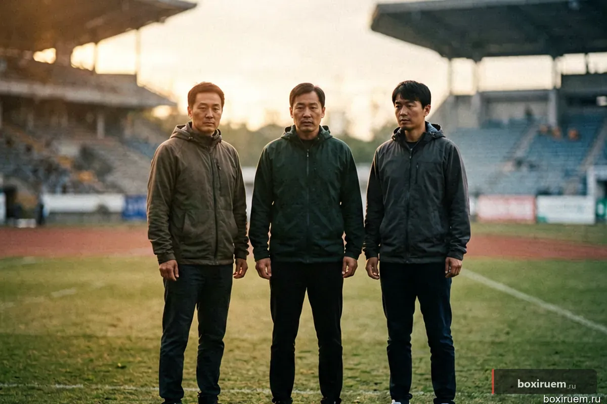 Боксеры на ринге вид снизу