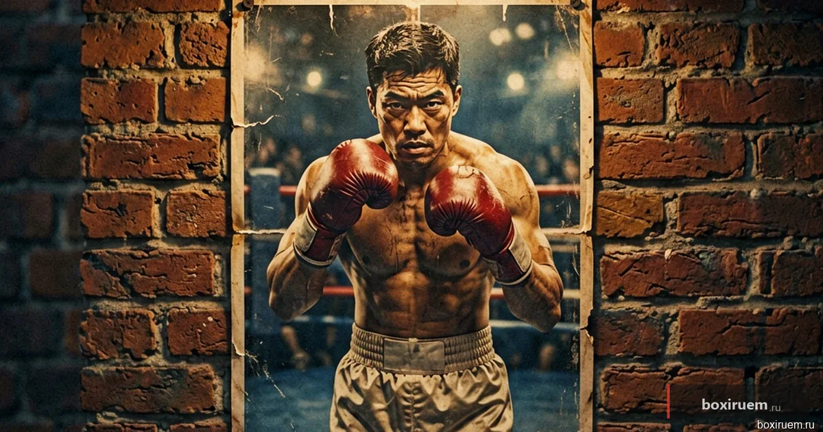 Пустая арена с боксерским рингом в центре под тенями трибун